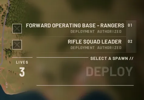 Spawn selection
